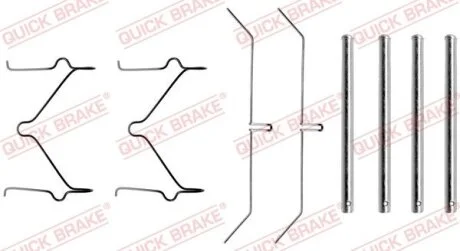 Монтажний компл.,гальм.колодки QUICK BRAKE 109-1050