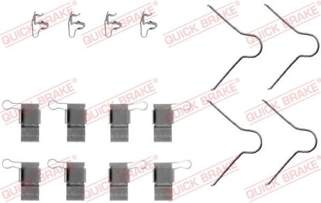 Монтажний компл.,гальм.колодки QUICK BRAKE 109-1089