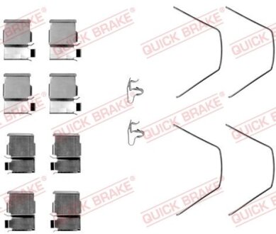 Монтажний компл.,гальм.колодки QUICK BRAKE 109-1093