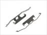 Комплект направляющих торм/колодок задних BMW 3/5 QUICK BRAKE 109-1098 (фото 1)