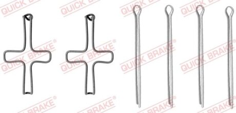 Монтажний компл.,гальм.колодки QUICK BRAKE 109-1099