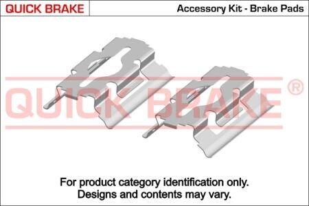 Ремкомплект Гальмівної Колодки QUICK BRAKE 109-1154