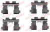 Комплектующие, колодки дискового тормоза QUICK BRAKE 109-1163 (фото 1)