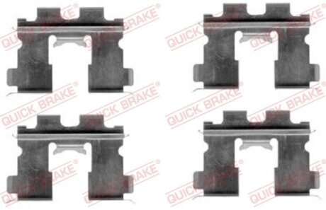 Монтажний компл.,гальм.колодки QUICK BRAKE 109-1163