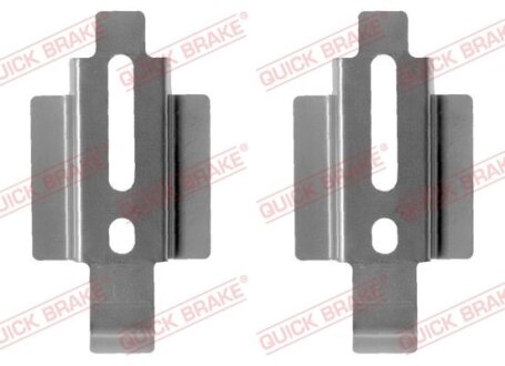 Монтажний компл.,гальм.колодки QUICK BRAKE 109-1178