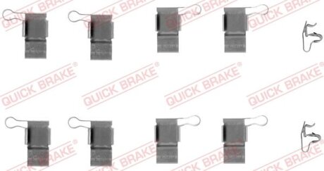 Монтажний компл.,гальм.колодки QUICK BRAKE 109-1193