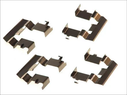 Монтажний набір гальмівних колодок передн HONDA FR-V, STREAM 1.7-2.2D 05.01- QUICK BRAKE 109-1281