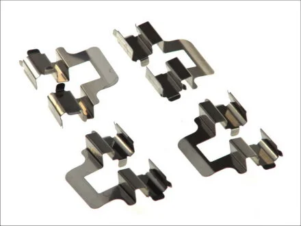 Планка суппорта (заднего) прижимная (к-кт) VW Caddy III 1.6-1.9 TDI 04-15, 420047, 82509000, FK901606, ERT420047 QUICK BRAKE 109-1606