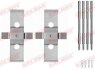 Комплектующие, колодки дискового тормоза QUICK BRAKE 109-1637 (фото 1)
