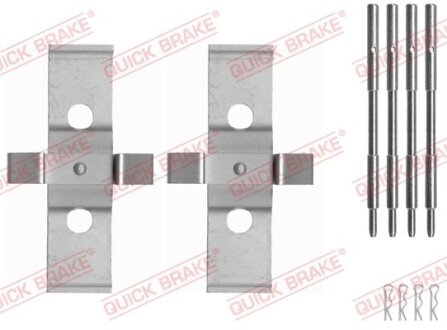 Комплектующие, колодки дискового тормоза QUICK BRAKE 109-1637