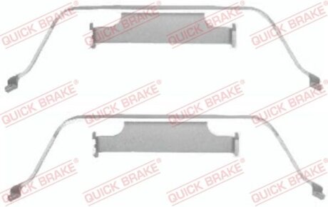 Ремкомплект Гальмівної Колодки QUICK BRAKE 109-1638