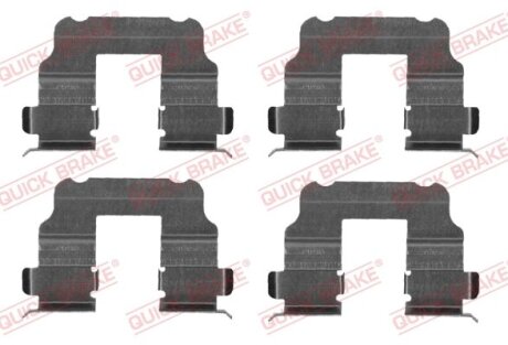 Монтажный комплект дисковых колодок QUICK BRAKE 109-1690