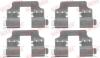 Монтажний набір гальмівних колодок задн HONDA CIVIC IX, CIVIC VIII, CR-V III, CR-V IV 1.4-2.4 09.05- QUICK BRAKE 109-1750 (фото 1)