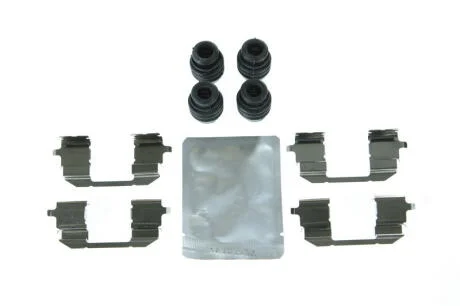 Монтажний набір гальмівних колодок передн HONDA CIVIC VII 1.6 02.01-09.05 QUICK BRAKE 109-1844