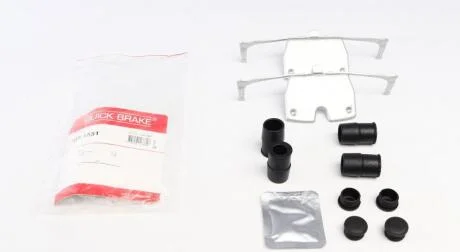 Планка супорта (переднього) прижимна (к-кт) BMW 7 (F01/F02/F03/F04) 08-15 (Ate) QUICK BRAKE 109-1851