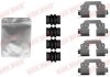 Монтажный комплект дисковых колодок QUICK BRAKE 109-1881 (фото 1)