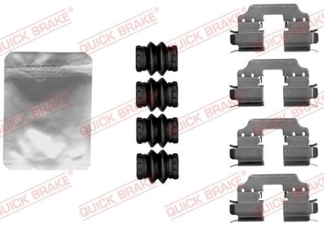 Монтажний комплект гальмівної накладки QUICK BRAKE 109-1881