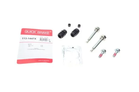 Ремкомплект гальмівного супорта задн Лів/Прав LEXUS CT TOYOTA AURIS, COROLLA, IQ, PRIUS, PRIUS PHV, URBAN CRUISER, VERSO S, YARIS, YARIS / VIOS 1.0-2.2D 08.05- QUICK BRAKE 113-1447X