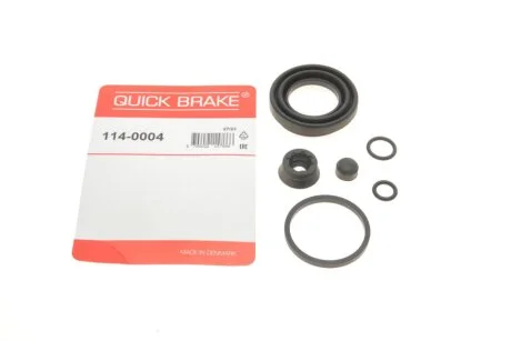 Ремкомплект гальмівного супорта задн Лів/Прав (діаметр поршня: 41) ALFA ROMEO 159, 4C, 4C SPIDER, BRERA, SPIDER AUDI A3, A4 B7, TT CITROEN JUMPY II FIAT CROMA, CROMA/KOMBI 1.2-Electric 05.91- QUICK BRAKE 114-0004