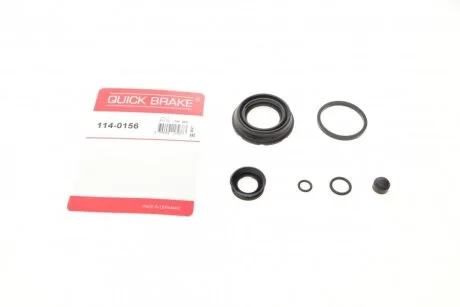 Ремкомплект гальмівного супорта задн Лів/Прав (діаметр поршня: 38) DS DS 4, DS 5 MERCEDES E (W211), M (W163), M (W164), SPRINTER 3-T (B903), SPRINTER 4-T (B904), VITO (W638) 1.2-4.7 09.93- QUICK BRAKE 114-0156
