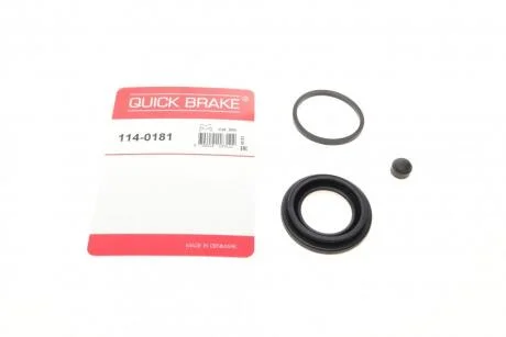 Ремкомплект гальмівного супорта задн Лів/Прав (діаметр поршня: 42) MERCEDES EQV (W447), MARCO POLO CAMPER (W447), V (W447), VITO MIXTO (DOUBLE CABIN), VITO TOURER (W447) 1.6D-Electric 03.14- QUICK BRAKE 114-0181