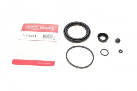 Ремкомплект гальмівного супорта задн Лів/Прав (діаметр поршня: 60) NISSAN INTERSTAR, NV400 OPEL MOVANO B RENAULT MASTER III 2.3D 02.10- QUICK BRAKE 114-0261