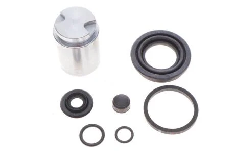 Ремкомплект гальмівного супорта задн Лів/Прав (діаметр поршня: 34, із поршнем) HYUNDAI I30, IX20, VELOSTER KIA PICANTO II, SOUL I, SOUL II 1.0-2.0 09.09- QUICK BRAKE 114-5388