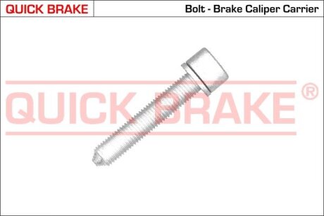 Болти кріплення гальм. дисків QUICK BRAKE 11612