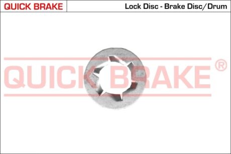 Болти кріплення гальм. дисків QUICK BRAKE 11673