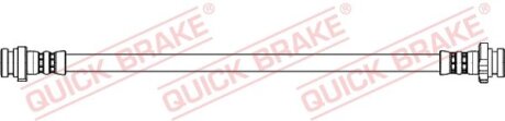 Гальмівний шланг QUICK BRAKE 25.036