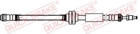 Гальмівний шланг QUICK BRAKE 32.704