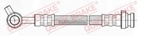 Гальмівний шланг QUICK BRAKE 50.054