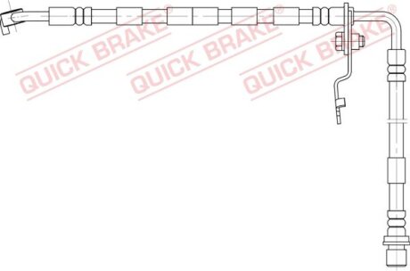 Гальмівний шланг QUICK BRAKE 50.892