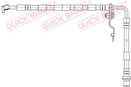 Гальмівний шланг QUICK BRAKE 50.893