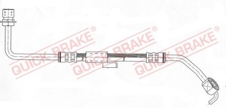 Гальмівний шланг QUICK BRAKE 50.948