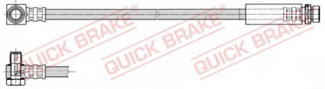 Гальмівний шланг QUICK BRAKE 58.300X