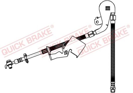 Гальмівний шланг QUICK BRAKE 58.803X