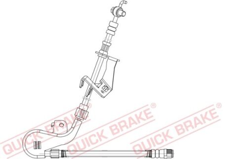 Гальмівний шланг QUICK BRAKE 58.875X