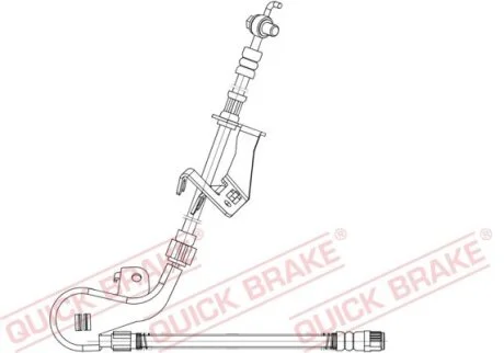 Гальмівний шланг QUICK BRAKE 58.875X