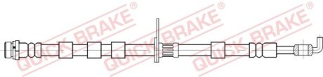 Гальмівний шланг QUICK BRAKE 58.895