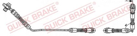 Гальмівний шланг QUICK BRAKE 59.941X