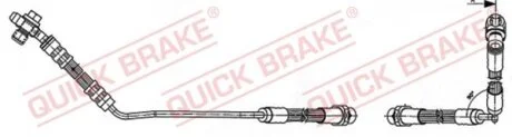 Гальмівний шланг QUICK BRAKE 59.941X