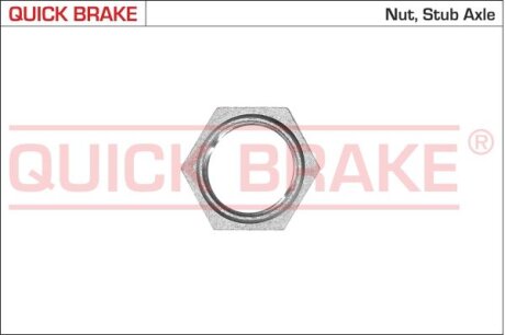 Гайка ступиці QUICK BRAKE 9802