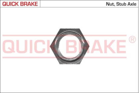 Гайка ступицы QUICK BRAKE 9804