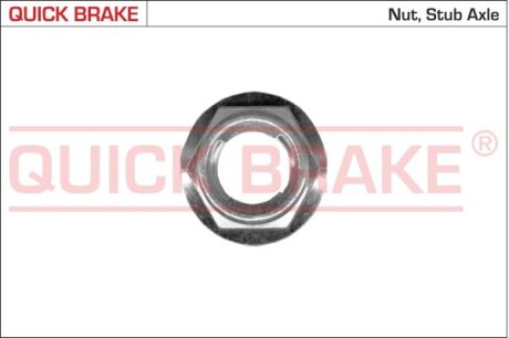 Гайка ступиці QUICK BRAKE 9806