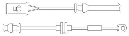 Датчик износа тормозных колодок QUICK BRAKE WS0231B