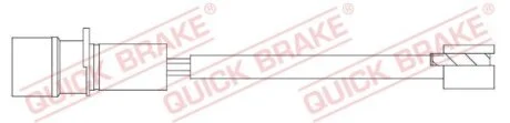 Датчик зносу,гальм.колодки QUICK BRAKE WS0386A