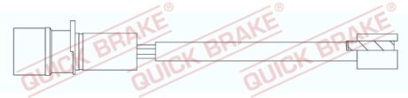 Датчик зносу,гальм.колодки QUICK BRAKE WS0387A