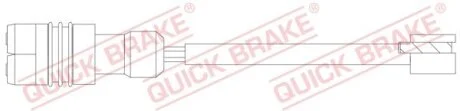 Датчик зносу,гальм.колодки QUICK BRAKE WS0390A