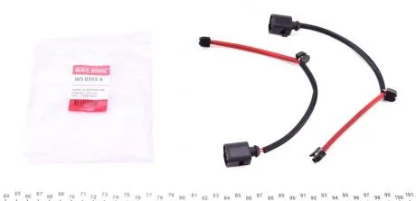 WS 0393 A Датчик зносу гальмівних колодокк (задних) Audi Q7 3.0-6.0TDI (К-кт 2 шт.) L275 QUICK BRAKE WS0393A
